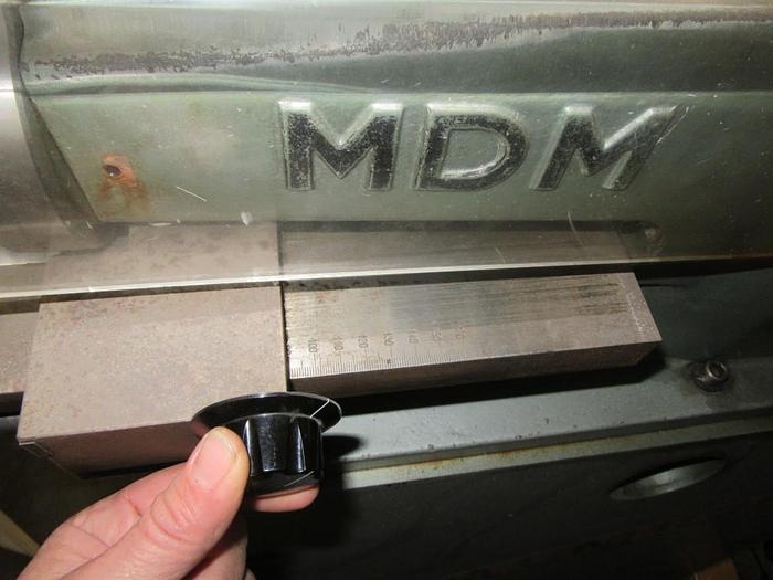 Used 1231-200 Mario di Maio (MdM) Motorized Metal Slitting Machine , Model C/M100