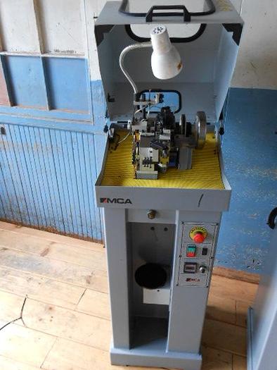 Used 8592-100 MCA Single Curb Chain Making Machine, Model RP006, S/N: 135
