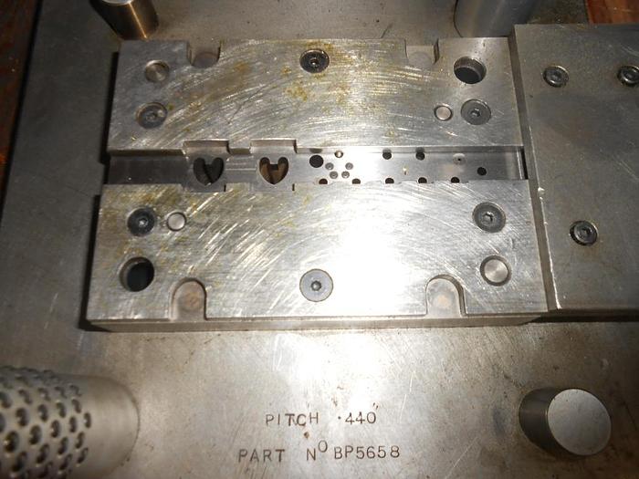 Used 7458-390 JEWELRY PADLOCK PRODUCT DIE MAKING SYSTEM – 4 Die Sets