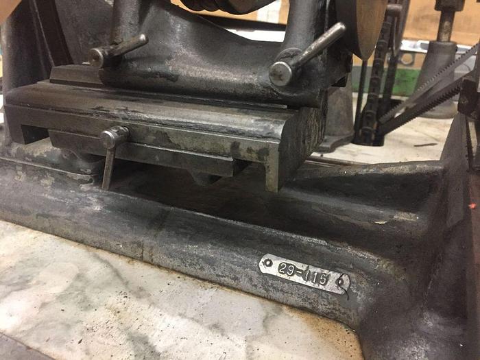 Used 1373-385 Antique Henry Hauser S.A. Motorized Lapping Machine