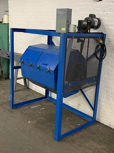 Used 3544-210 Kramer Industries – Dual Compartment Single Barrel Dry Finishing Machine