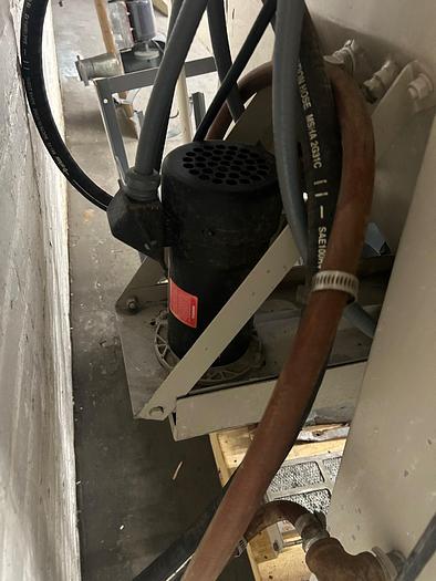 Used Pressure Blast Mfg Co. Model AA-33 Abrasive Blast Cabinet System with Blower