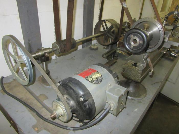 Used 1196-385 Antique B.C. Ames Watchmaker’s/ Clockmaker’s/Jewelers Precision Lathe, Model #3