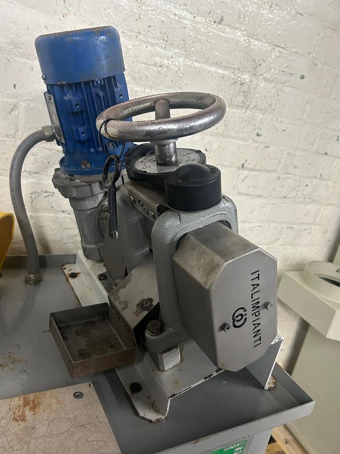 Used Italimpianti Cupel Sample Treatment Unit Type MSLR/B