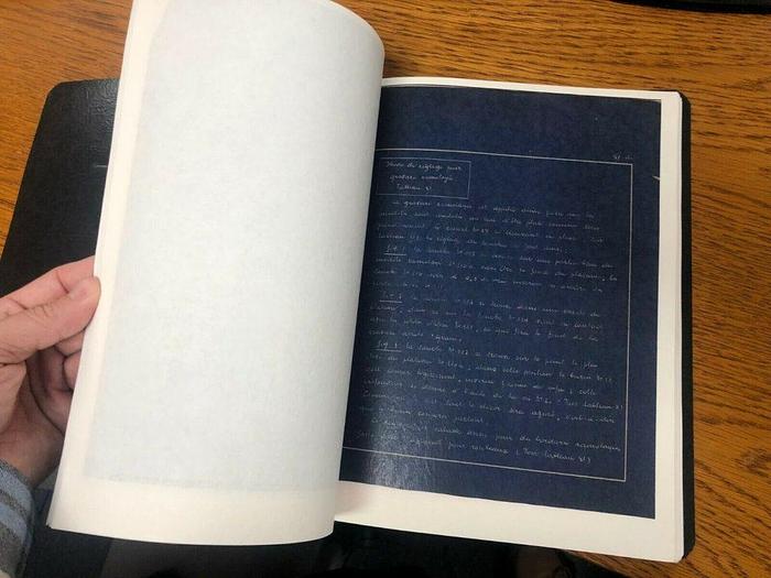 Used 2810-385 Lienhard & Co. La Chaux-De-Fonds (Switzerland) Guilloche Engine Turning & Brocading “The Holy Grail” Book 84 Pages + Handwritten Notes COPY