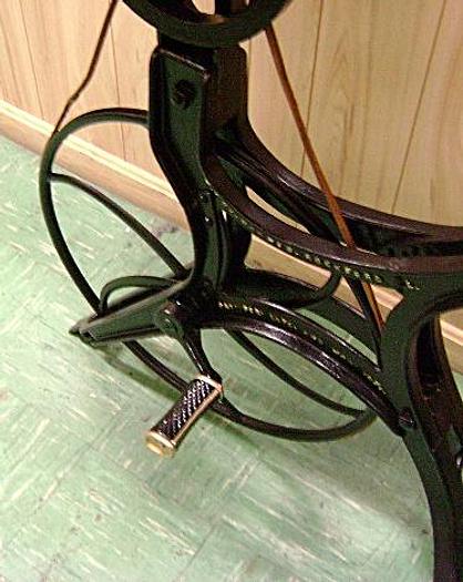 Used 7224-385 Antique Pedal Operated Bicycle Style Scroll Saw, Circa 1876
