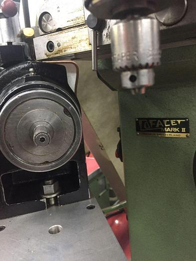 Used 2792-110 POSALUX “SWISS” COFACET MARK II Diamond Faceting Cutting Machine for Jewelry with HAAS #5C CNC Control