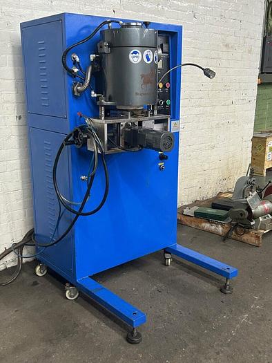 Used 3935-185 SuperbMelt SPB-LS8 Vertical Continuous Casting Furnace for Gold & Silver Jewelry Rod, Tube, Wire, & Plate New 2019