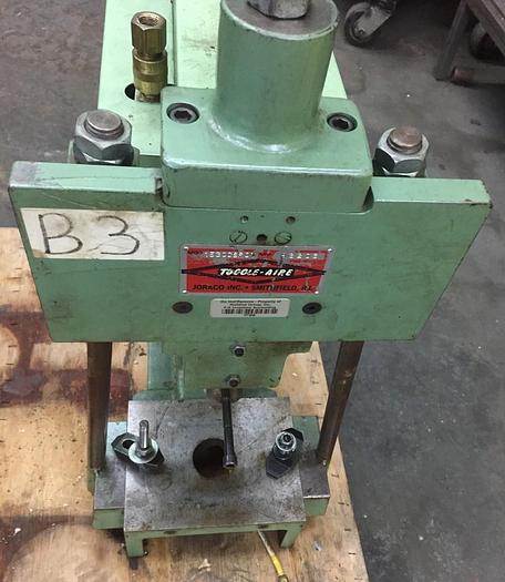 Used 2522-220 Joraco 5-Ton Toggle-Aire Pneumatic Air Press, Model 1530