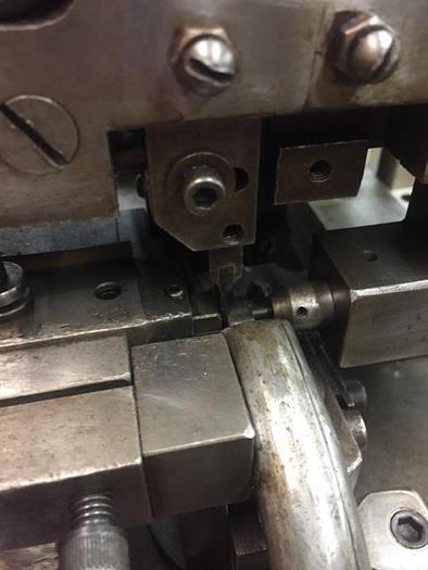 Used 2463-140 Jewelry Earring Fusion Post Making Machine – .027″ x 3/8″ long earring post