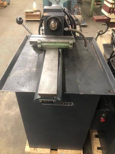 Used 2787-440 DUNHAM SECOND OPERATION LATHE WITH HARDINGE QUICK PRODUCTION CROSSLIDE