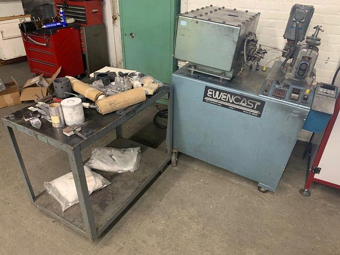 Used 5987-180 Ewencast Continuous Casting Machine, Model Micro Caster
