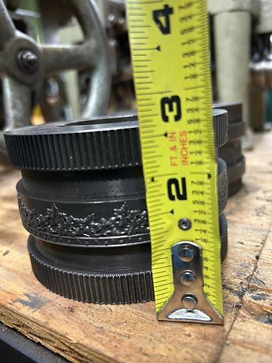 Used Engraved Pattern Rolls, Antique Master Collection of Jeweler tools for Earnings, Bracelets Bangles and more