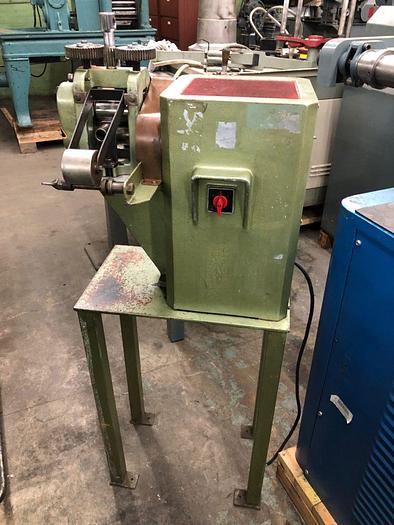 Used 3032-150 Buhler (GERMANY) 2-HI Precision Power Wire Rolling Mill with Take Up & Pay Off