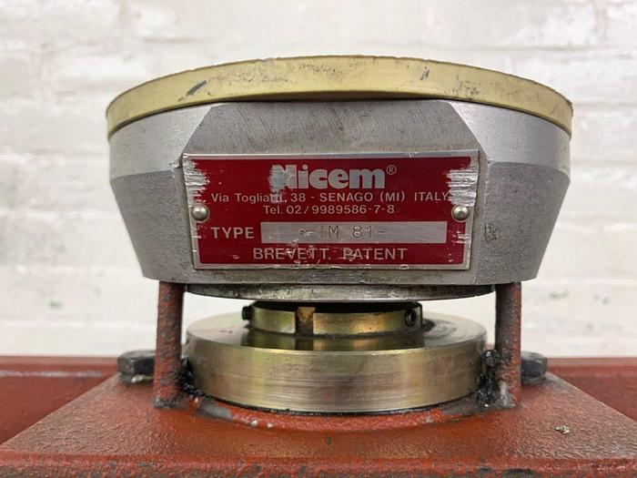 Used 4480-310 Nicem C500 MASTER Semi-Automatic, Single Station Centrifugal Spin Casting Machine