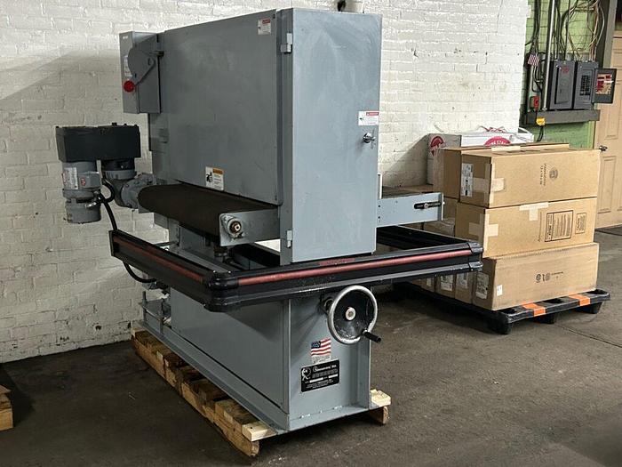 Used 3425-590 Timesavers 137-1HD/60 37″ x 60″ Single Head Wide Belt Sander