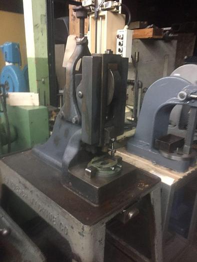 Used 2595-510 Ruesch Type 7-Ton Heavy Duty Foot Stamping Kick Press, Model # 7