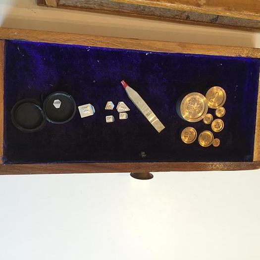 Used 1596-385 Antique Troemner Type Balance Beam Scale