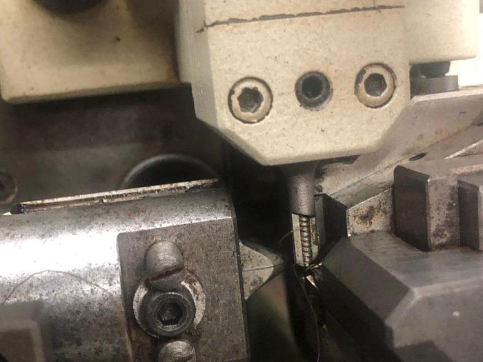 Used 3260-100 FICO Type Single or Double Cable Chain Making Machine Tooled 0,18mm Single Cable