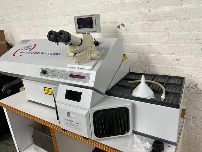 Used 3932-300 ZahnTech Professional Universal Jewelry Laser Welding System Benchtop LWD4 Recently Reworked