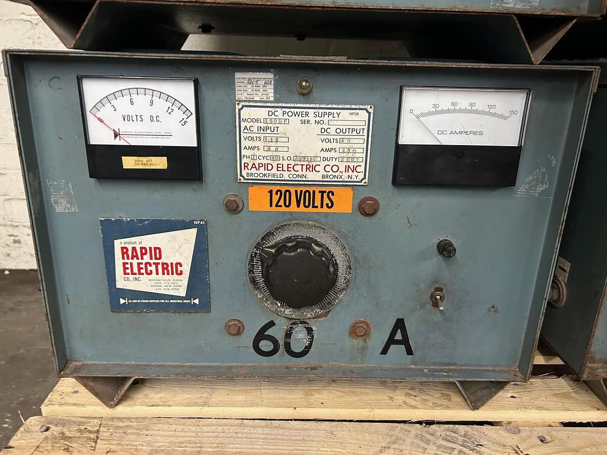 Used Rapid Power Technologies-Electroplating Rectifier for Industrial Metal Finishing