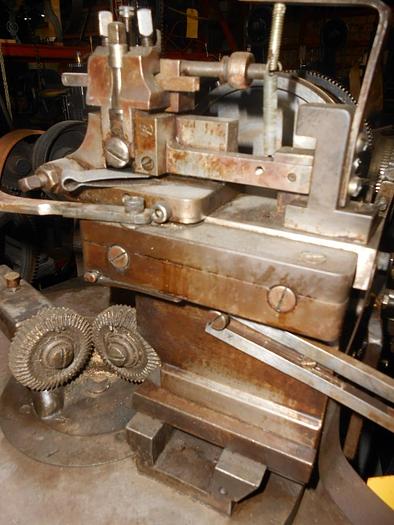 Used 2987-385 Antique RA Lienhard Chaux-de-Fonds Brocading Machine