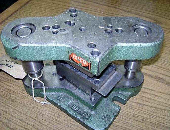 Used 1632-390 Stamping Press Tool And Die To Make Heart With Cutout Heart