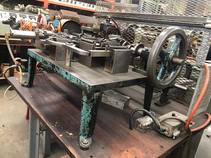 Used 3376-145 Four Slide (4-Slide) Wire Forming Machine for Jewelry Earring Loop/Eyelet Wire Size .098