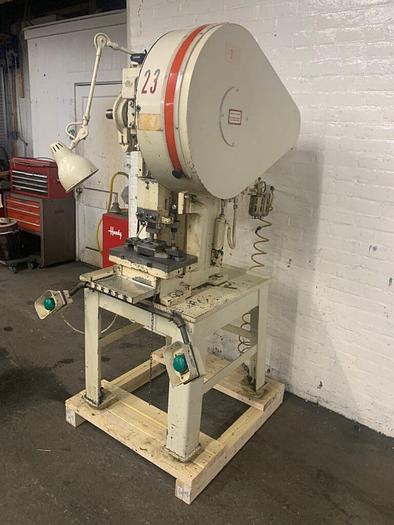 Used 5914-230 Perkins Model 10-C 10 Ton OBI Punch Press, Air Trip Mechanical Clutch