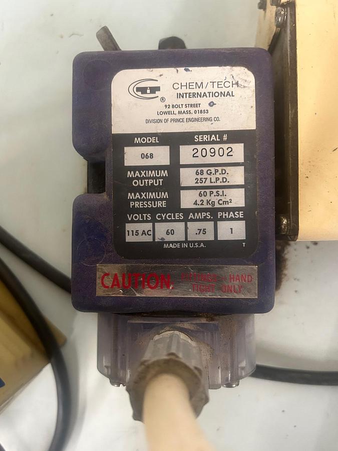 Used Mirro-Brite Vibratory Finishing Machine, Model #MB-150 with Flow-Through Water System