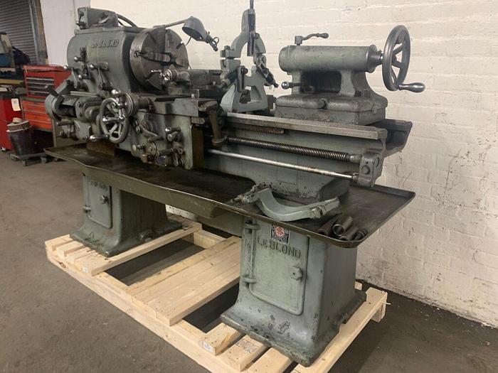 Used LeBLOND 17″ x 34″ Regal Engine Tool Room Lathe – War Finish Circa 1940