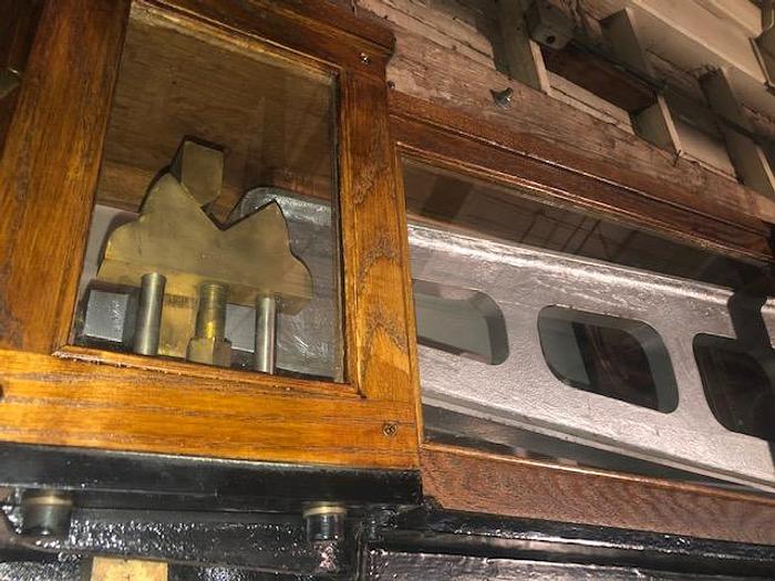 Used 4777-385 Antique US Mint Henry Troemner Type Gold Assay Bullion Balance Beam Scale