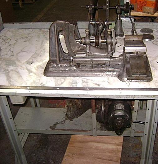 Used 1373-385 Antique Henry Hauser S.A. Motorized Lapping Machine