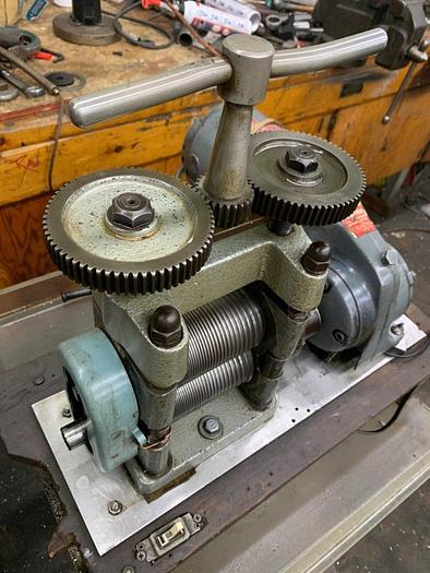 Used Cavallin Wire Reduction Gear Driven Power Rolling Mill