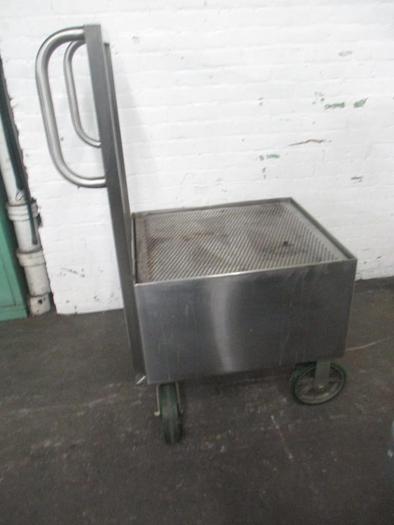 Used 8836-560 Stainless Steel Roll Around Cart