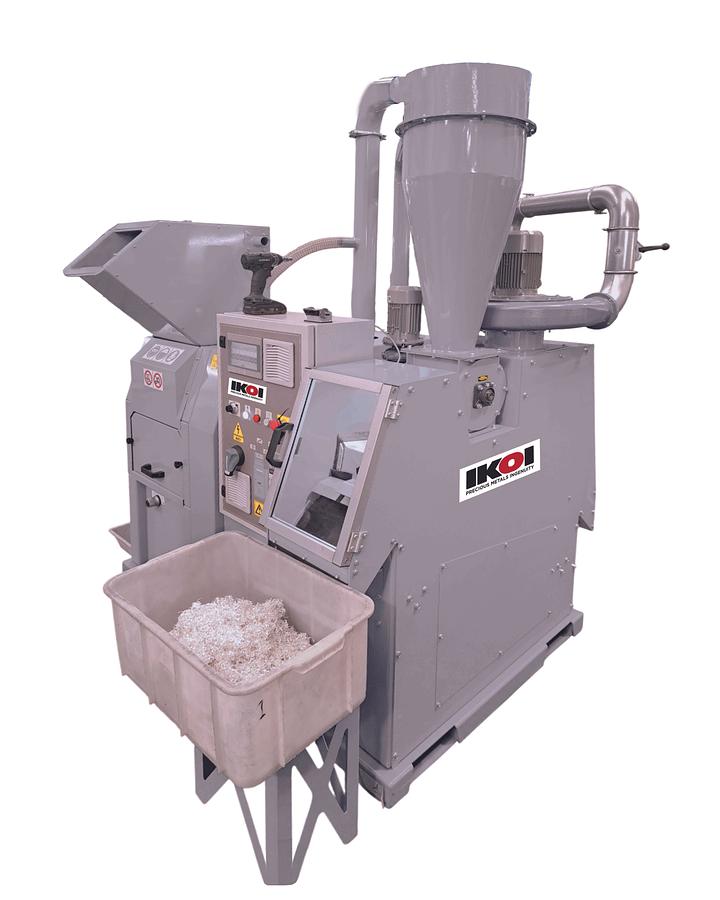 IKOI Density Booster Model Z95-124 to Produce Mechanical Grains
