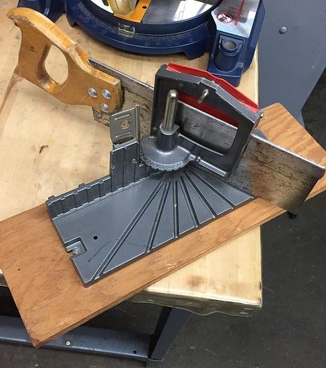 Used 2661-600 Stanley Mitering Attachment for Hand Saw, Model H114A