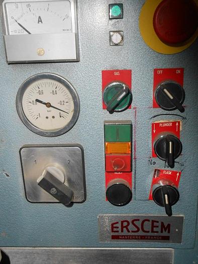 Used 7643-310 Erschem Model JV-12 Vacuum Casting Machine For Jewelry & Similar Applications