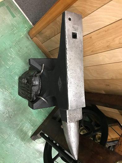 Used 8492-385 Rare Antique Trenton Anvil Wrought Iron 278LBS, S/N: A61482