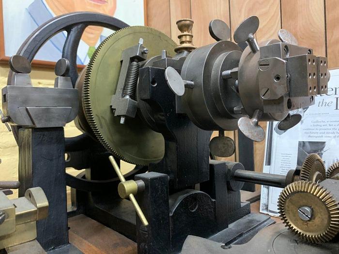 Used 0365 RA Lienhard Chaux-De-Fonds Engine Turning Machine Circa 1904