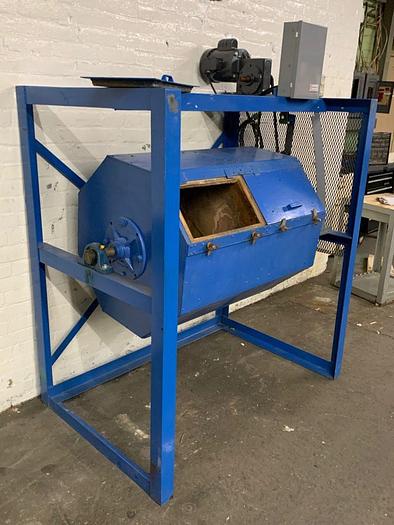 Used 3544-210 Kramer Industries – Dual Compartment Single Barrel Dry Finishing Machine