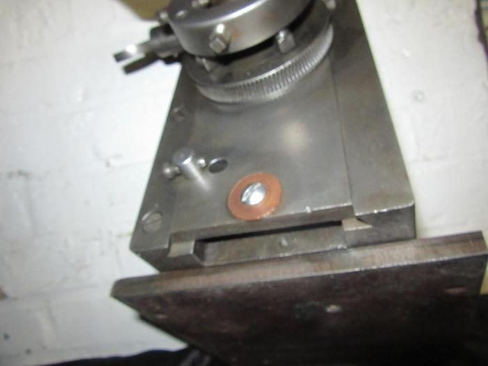 Used 1865-385 RARE ANTIQUE ORNAMENTAL & ENGINE TURNING 360 DEGREE PRECISION CHUCK/VISE