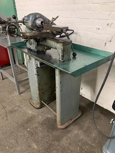 Used 5989-440 Benzinger Turning Horizontal Ring Lathe Lever Operated Cross Slide – (As-Is)