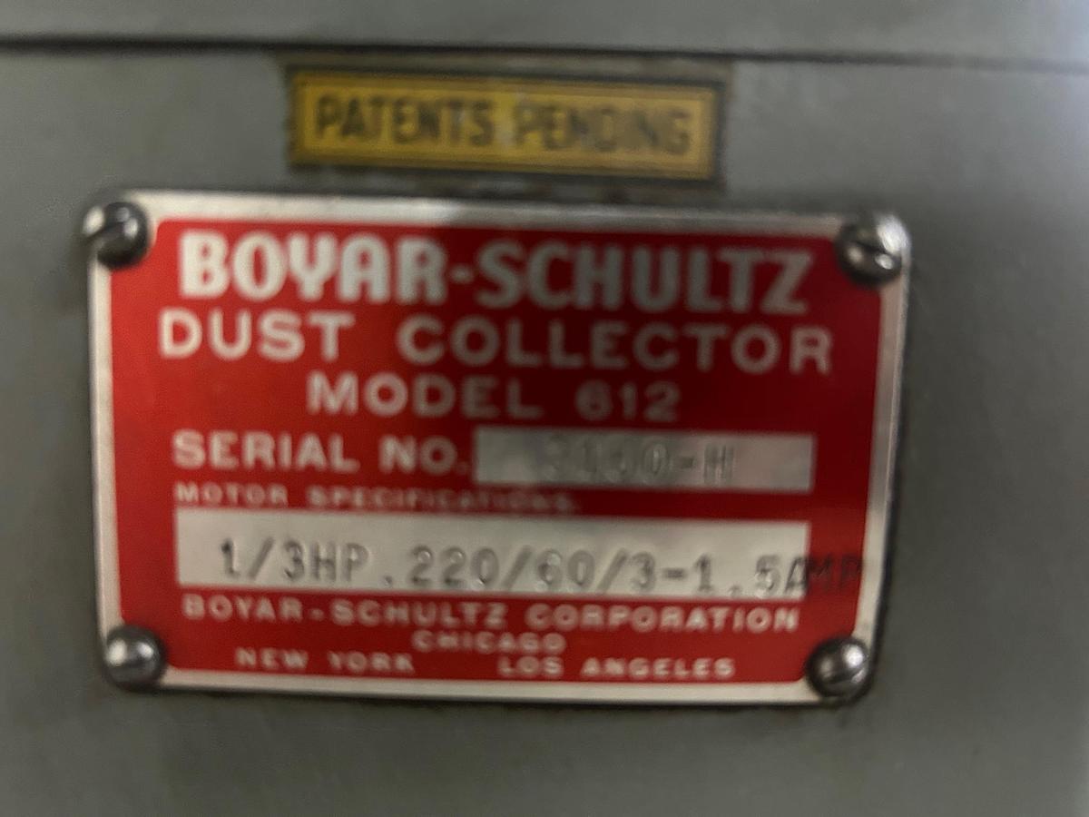 Used Boyer Schultz 6" X 12" Deluxe Surface Grinder with Built-In Dust Collector