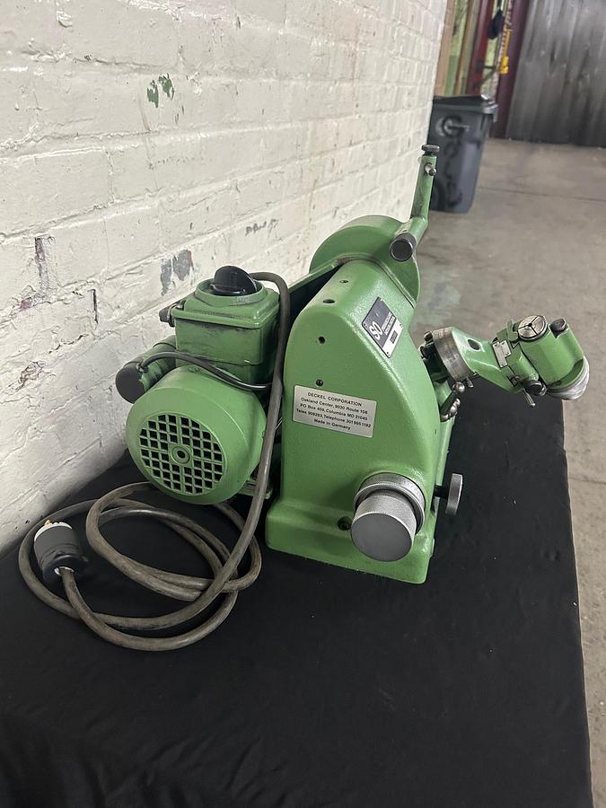 Used Deckel Alexander Gorton Type Single Lip Bench Model Cutter / Grinder