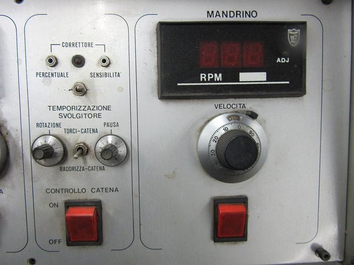 Used 8081-105 Ciemmeo Model MRC4 Automatic Chain Twisting/Straightening Machine, S/N: 1876