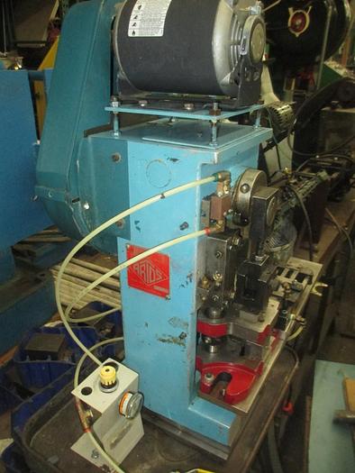 Used 0609-230 Artos Back Flywheel Terminal Cut-Off Press, Model AE 42755