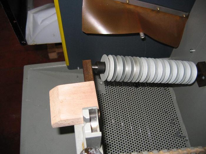 NEW Mod. T12/EX/C/BEL Twelve pass wire-drawing machine for capillary with linear electronic bobineur