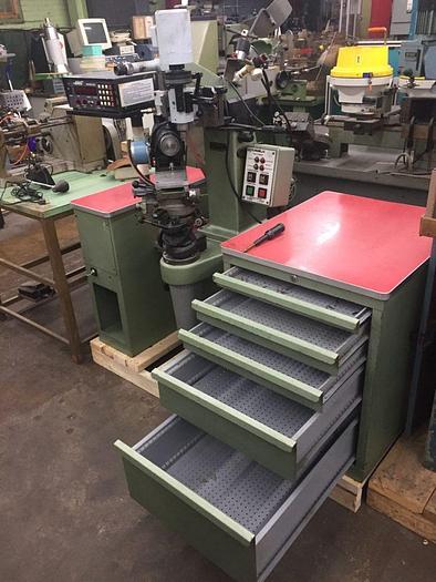 Used 2792-110 POSALUX “SWISS” COFACET MARK II Diamond Faceting Cutting Machine for Jewelry with HAAS #5C CNC Control