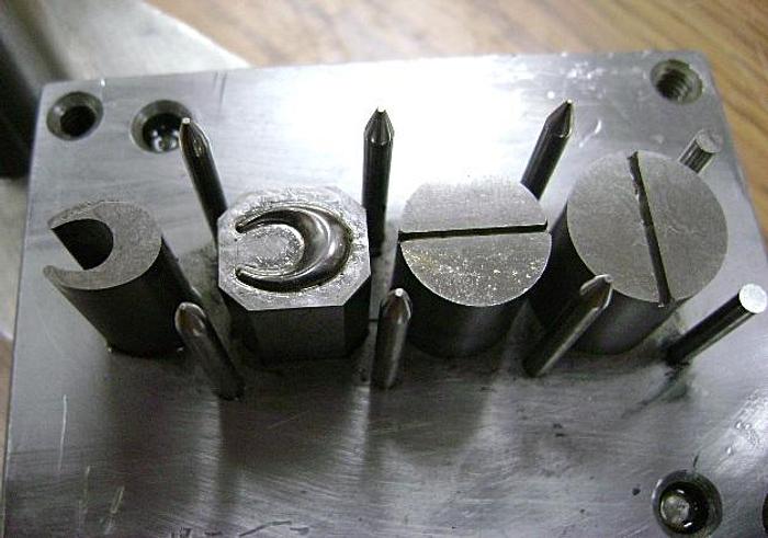 Used 1956-390 Stamping Press Tool and Die Set To Make CR11 Creole Finding